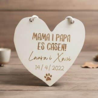 Cartell de boda papa i mama
