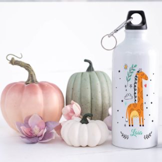 Botella personalitzada girafa